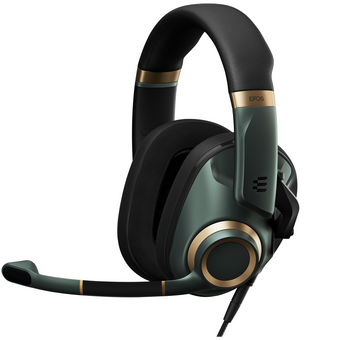  Гарнитура EPOS Gaming Headset H6 Pro 1000968 Racing Green (зеленый), закрытые 