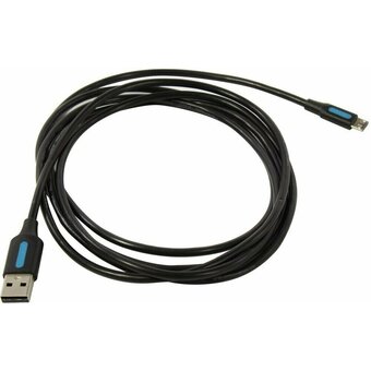  Кабель Vention COLBH USB 2.0 AM/micro B 5pin 2м черный 