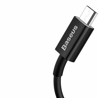  Дата-кабель Baseus Superior (CAMYS-A01) Fast Charging USB to Micro 2A 2m Black 