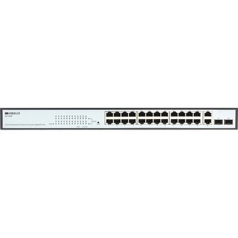  Коммутатор настраиваемый Origo OS1326P/280W OS1326P/280W/A1A (L2) 24x100Мбит/с 2SFP 24PoE+ 280W 