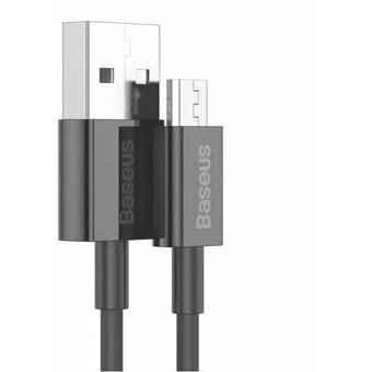 Дата-кабель Baseus Superior (CAMYS-A01) Fast Charging USB to Micro 2A 2m Black 