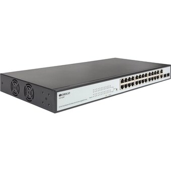  Коммутатор настраиваемый Origo OS1326P/280W OS1326P/280W/A1A (L2) 24x100Мбит/с 2SFP 24PoE+ 280W 