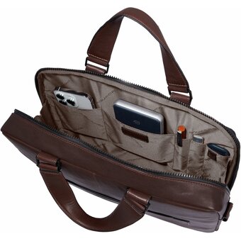  Сумка для ноутбука Piquadro Harper CA4098AP/TM темно-коричневый натур.кожа 
