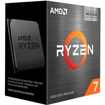  Процессор AMD Ryzen 7 5700X3D (100-100001503woz), AM4, Box (без кулера) 