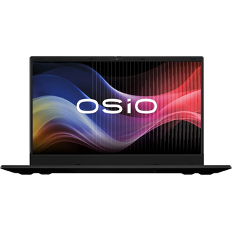  Ноутбук OSIO FocusLine B150I-009B 15.6", IPS, Intel N-series N100 0.8ГГц, 4-ядерный, 8ГБ 512ГБ SSD, Intel UHD Graphics, без ОС 