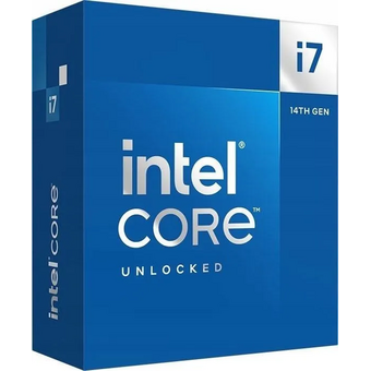  Процессор Intel Core i7-14700K (BX8071514700K) Box (without cooler) (Raptor Lake, Intel 7, C20(12EC/8PC)/T20, Efficient-core Base 2.5GHz(EC) 