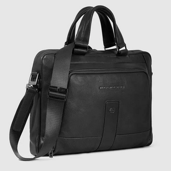  Сумка для ноутбука Piquadro Carl CA4098S129/N черный натур.кожа 