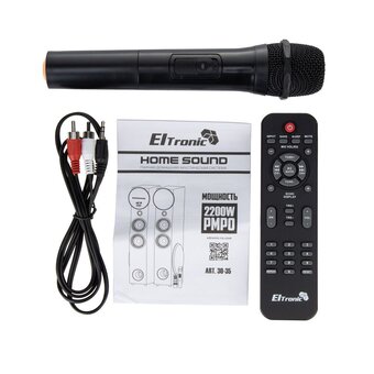  Акустическая система ELTRONIC Home sound 30-35 черный 