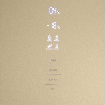  Холодильник MAUNFELD MFF185NFBG Inverter 