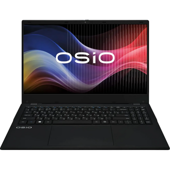  Ноутбук OSIO FocusLine B150I-009B 15.6", IPS, Intel N-series N100 0.8ГГц, 4-ядерный, 8ГБ 512ГБ SSD, Intel UHD Graphics, без ОС 
