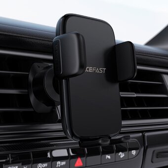  Автодержатель ACEFAST D27 press type car holder for air vent, black 