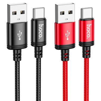  Дата-кабель HOCO X89 Wind charging Type-C (чёрный) 