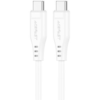  Кабель ACEFAST C3-03 USB-C to USB-C TPE charging data cable White 