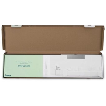  Кронштейн для телевизора Hama 00220842 черный 37"-90" макс.100кг настенный фиксированный 