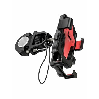  Держатель на руль велосипеда HOCO CA73 Flying one-touch bicycle and motorcycle universal, black＆red 