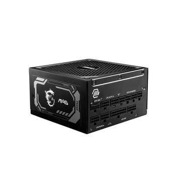  Блок питания MSI Mag A1250GL PCIE5, 1250W (306-7ZP9A11-CE0), 80+ Gold, полностью модульный, ATX 3.0, PCIE5 