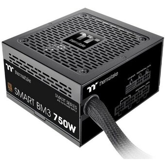  Блок питания Thermaltake Smart BM3 750 (PS-SPD-0750MNFABE-3)/Semi Modular/Non Light/Full Range/Analog/80 Plus Bronze/EU/JP Main CAP/All Flat Cables 