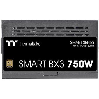  Блок питания Thermaltake Smart BX3 750 (PS-SPD-0750NNFABx-3/PS-SPD-0750NNFABE-3)/Non Modular/Non Light/Full Range/Analog/80 Plus Bronze/EU/Non JP CAP 