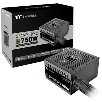  Блок питания Thermaltake Smart BX3 750 (PS-SPD-0750NNFABx-3/PS-SPD-0750NNFABE-3)/Non Modular/Non Light/Full Range/Analog/80 Plus Bronze/EU/Non JP CAP 