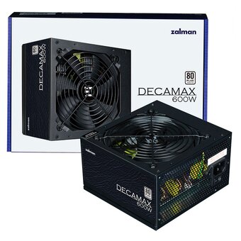  Блок питания Zalman ZM600-LX3, 600W, ATX12V v2.31, APFC, 12cm Fan, 80+ 230V EU, Retail 