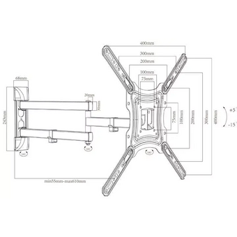  Кронштейн ASPECT Line-42 