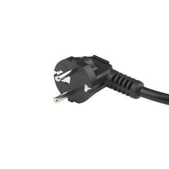  Кабель питания Hyperline PWC-IEC19-SHM-1.8-BK Shucko+C19 3x1.5 1.8м 