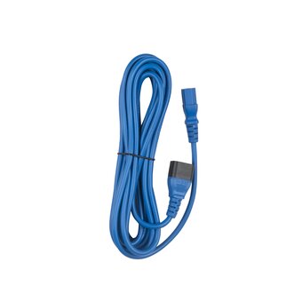  Шнур Hyperline PWC-IEC13-IEC14 (PWC-IEC13-IEC14-5.0-BL) для блока питания IEC 320 C13 вилка C14 5м синий 