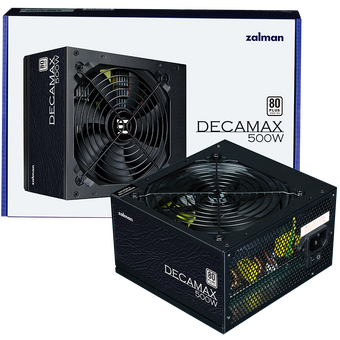  Блок питания Zalman ZM500-LX3, 500W, ATX12V v2.31, APFC, 12cm Fan, 80+ 230V EU, Retail 