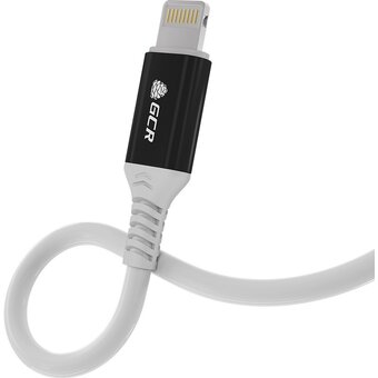  Кабель Greenconnect Premium GCR-53464 TypeC/Lightning 0.5m белый силикон 