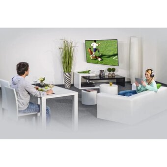  Кронштейн для телевизора Hama 00220855 черный/белый 19"-48" макс.20кг настенный поворот и наклон 