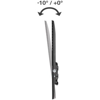  Кронштейн для телевизора Hama 00220814 черный 32"-75" макс.40кг настенный наклон 
