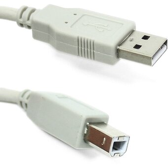  Кабель Telekom TC6900-5.0M USB2.0 A to B 5.0м 