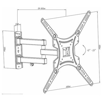  Кронштейн ASPECT Line-25W 