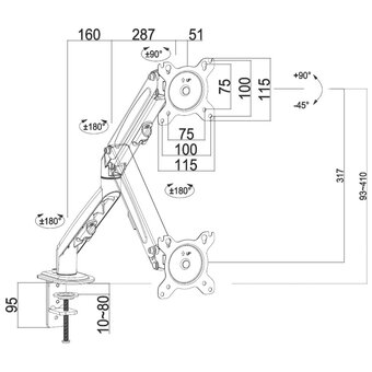  Кронштейн BAFF LCD 13-32G 