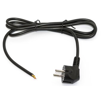  Шнур Hyperline PWC-SHM-OE-1.8-BK для блока питания Shuko 1.8м чёрный 
