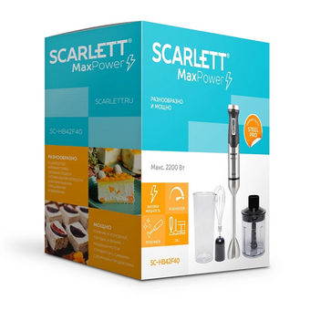  Блендер SCARLETT SC-HB42F40 