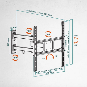  Кронштейн BAFF HP2S 26-65A 