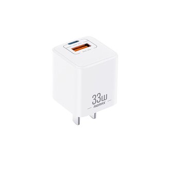  СЗУ REMAX RP-U26 Batt Series 33W PD+QC Multi-Compatible Fast Charger GaN White 