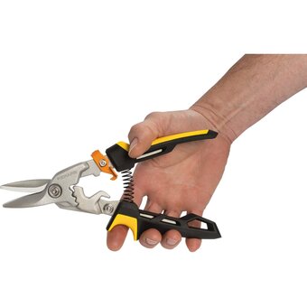  Ножницы по металлу Fiskars PowerGear 1027207 прямые 