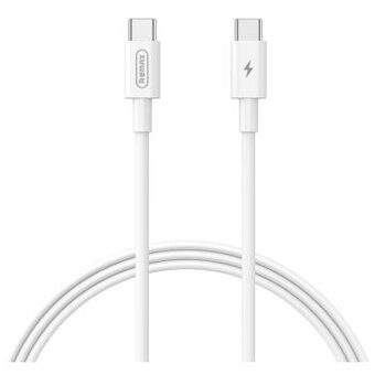  Дата-кабель REMAX Marlik Series PD 65W Fast Charging Cable RC-191 Type-C -Type-C White 