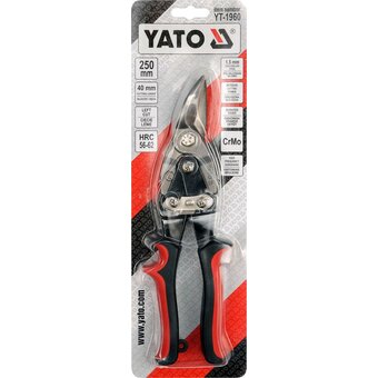  Ножницы по металлу YATO YT-1960 левые 250мм 