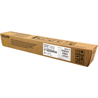  Принт-картридж Ricoh SPC820DNHE (15K) желтый Aficio SP C820DN/C821DN 