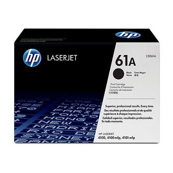  Оригинальный картридж HP C8061A (Син.диз) №61A чёрный Старый дизайн 