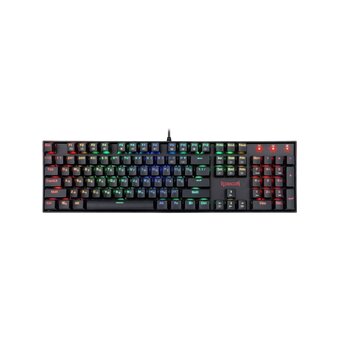 Механическая клавиатура Redragon Mitra RU 72078, RGB, черный, magnetic Red switches 