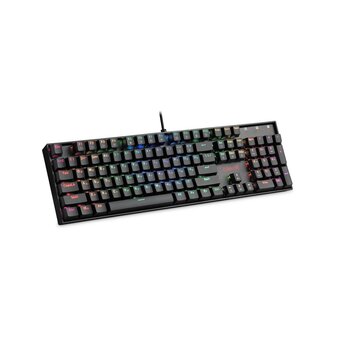  Механическая клавиатура Redragon Mitra RU 72078, RGB, черный, magnetic Red switches 
