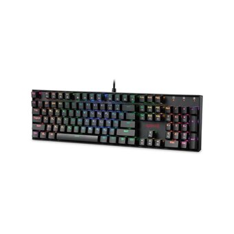  Механическая клавиатура Redragon Mitra RU 72078, RGB, черный, magnetic Red switches 