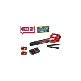  Воздуходувка аккумуляторная WORTEX BB 2536 D ALL1 (1333405) с акб и зу 