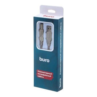 Кабель Buro BHP RET USB_BM30 USB A m-USB B m 3м серый 