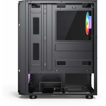  Корпус Accord 3338 черный без БП ATX 1xUSB2.0 1xUSB3.0 1xUSB3.1 audio bott PSU 