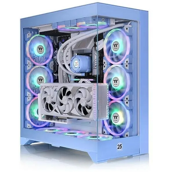  Корпус Thermaltake CTE E660MX Hydrangea голубой (CA-1Y3-00MFWN-01) без БП E-ATX 11x120mm 4x140mm 2xUSB3.0 audio bott PSU 